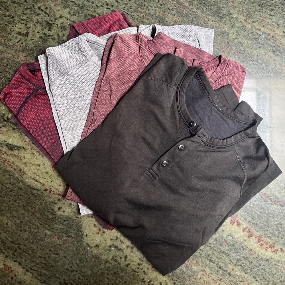 Lululemon Metal Vent Tech L/S Shirt Bundle // Size L